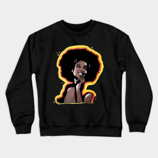 Retro Lady Crewneck Sweatshirt